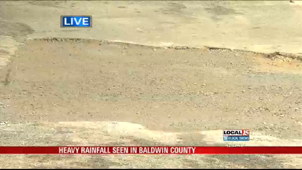 Sinkhole at UofSouth Alabama Filled after Weather Event | WJTC