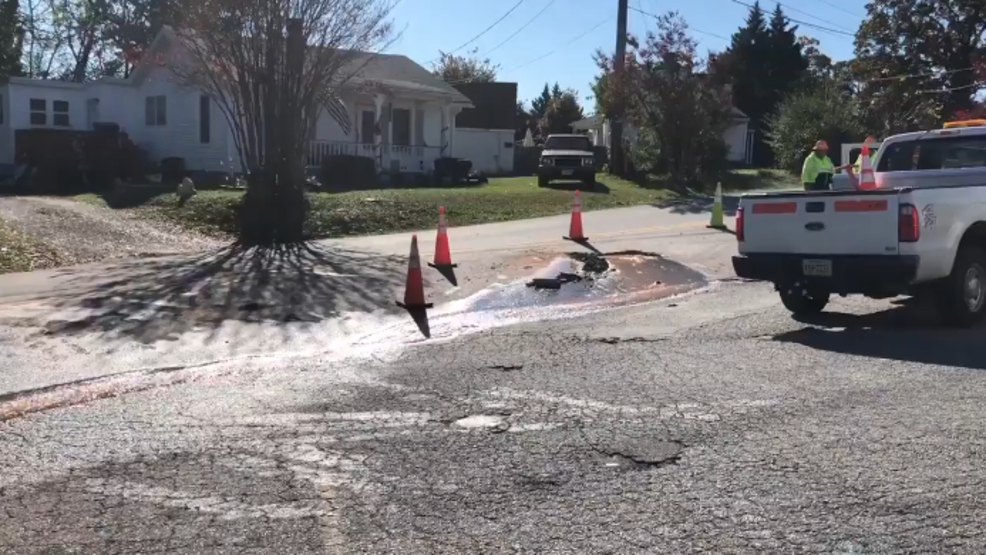 Water service on Carroll Avenue impacted after water main break - WSET