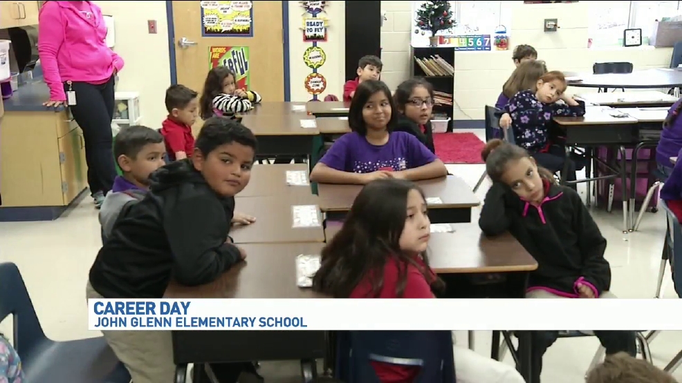 John Glenn Elementary Career Day KABB