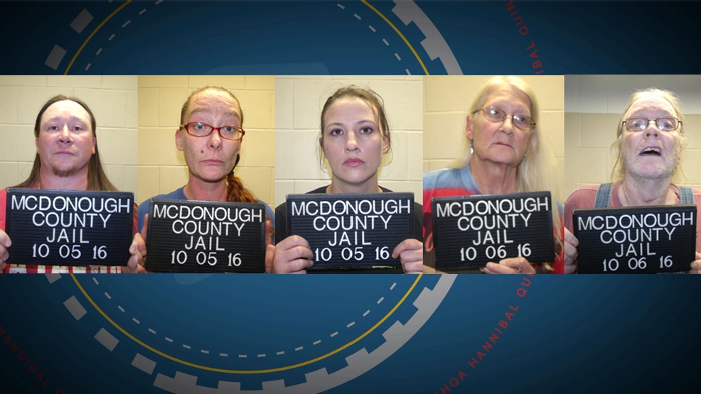 Five arrested during McDonough County warrant roundup KHQA