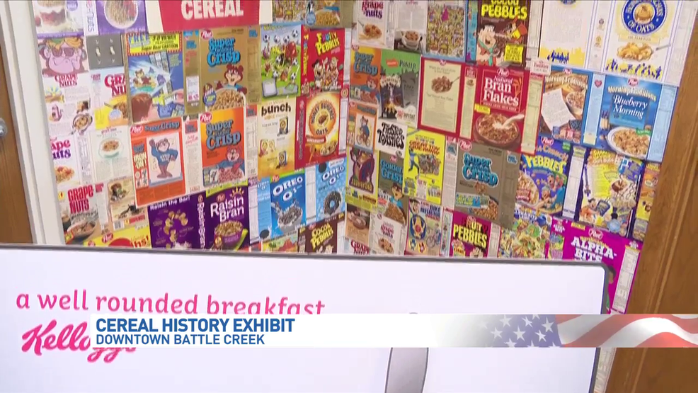 Cereal history exhibit premieres in downtown Battle Creek WWMT