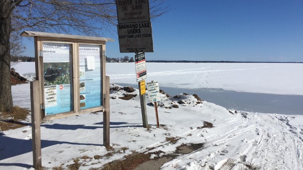 Shawano Lake ice conditions WLUK