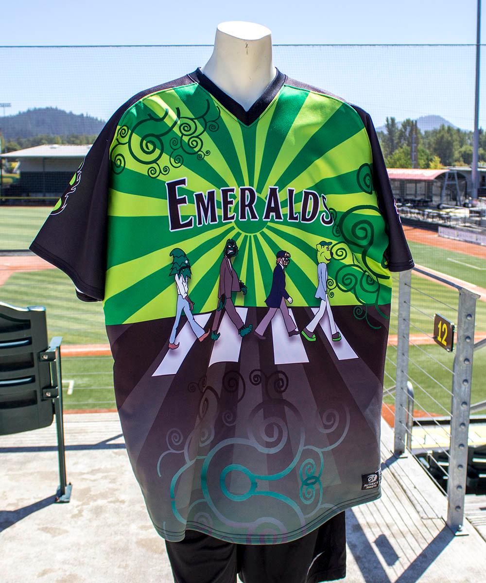 Blast from the past Eugene Emeralds former jersey designs KMTR