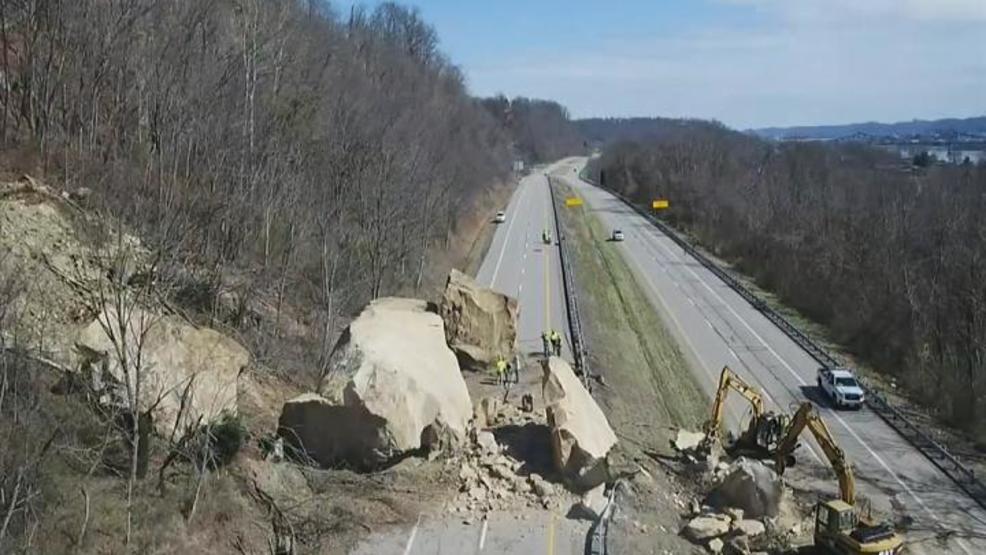Ohio rockslide blocks Route 7, road expected to be closed multiple days