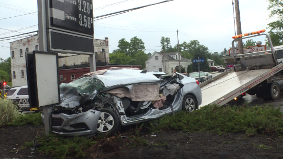 Two men injured in Nanticoke car crash WOLF