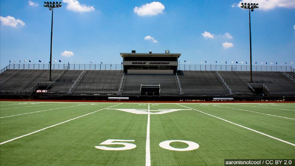 HS football player charged after exposing himself in yearbook team