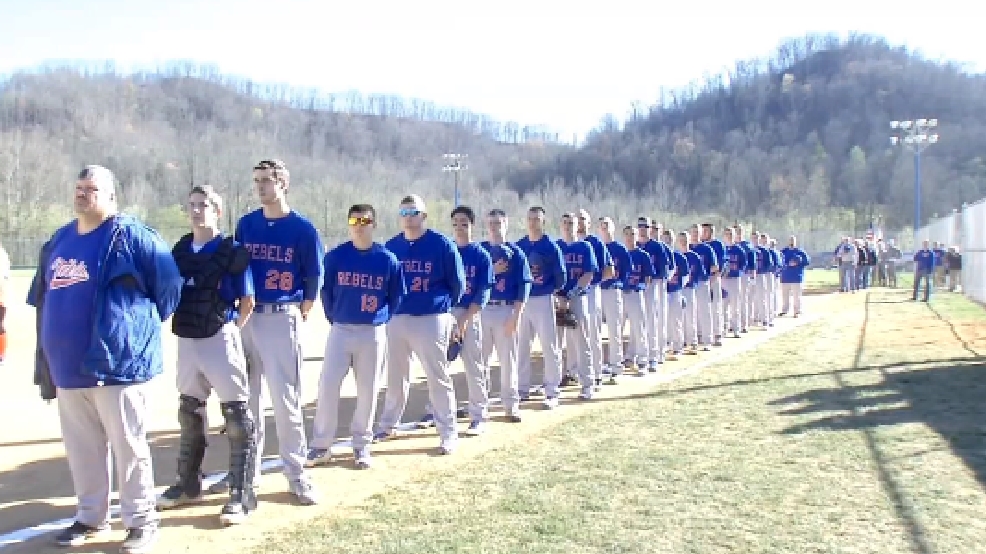 Tolsia High School baseball team plays first home game on new field WCHS