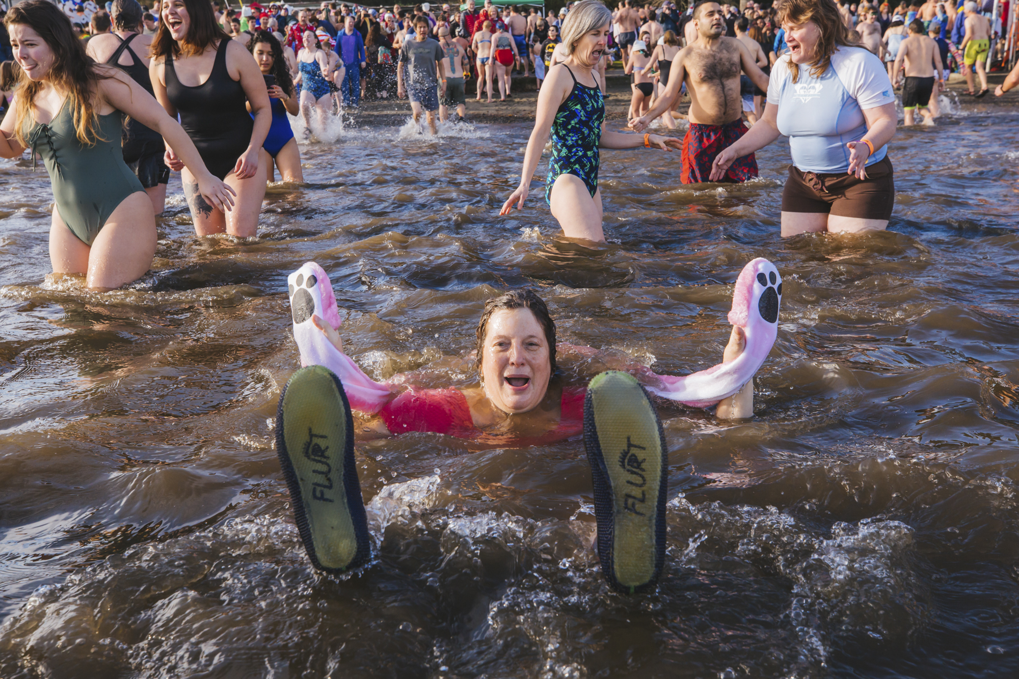 Photos Thousands take Seattle's annual Polar Bear Plunge Seattle Refined