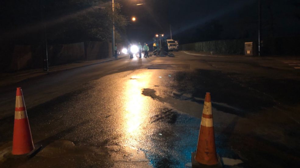 Water main break closes traffic on Link Road at Rivermont Avenue in Lynchburg - WSET