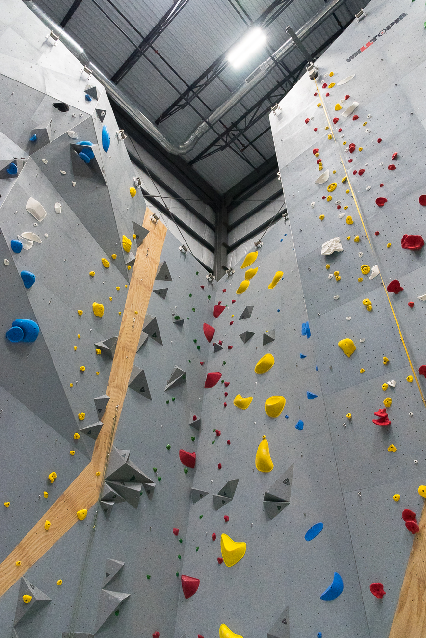 Check Out Loveland's Impressive New 55FootTall RockClimbing Wall