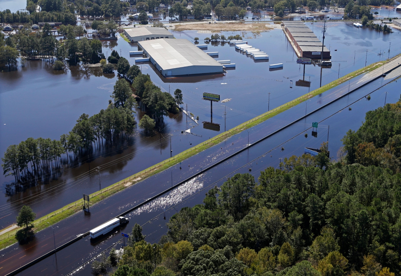 Flood waters receding in Lumberton, but not fast enough WPDE