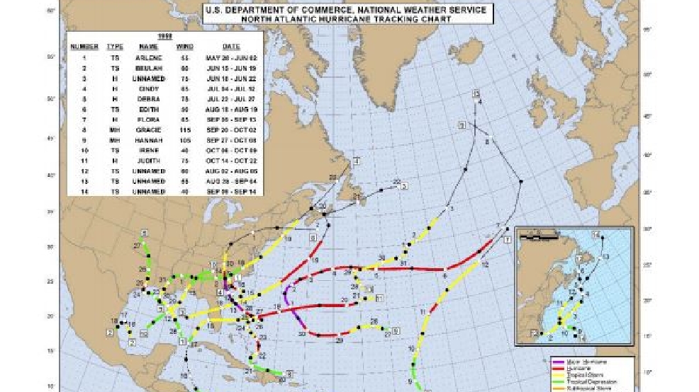 Gmc Columbia Sc >> South Carolina hurricane history changes as 1959's Gracie now a Category 4 | WPDE Gmc Columbia Sc >> South Carolina hurricane history changes as 1959's Gracie now a Category 4 | WPDE