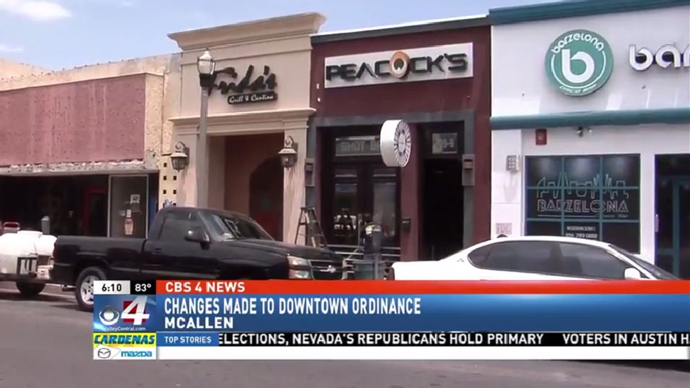 Bars and restaurants in McAllen downtown district could see major
