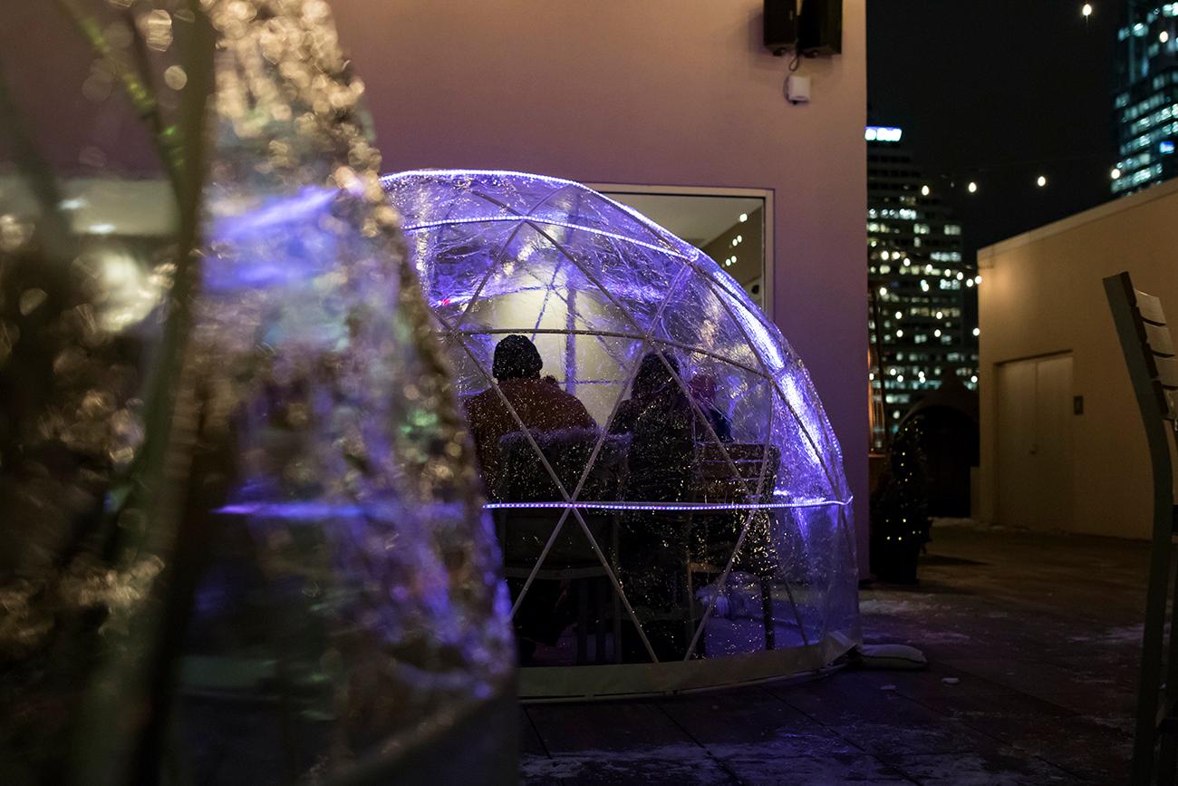 Get Tipsy in an Igloo at This Downtown Rooftop Bar Cincinnati Refined