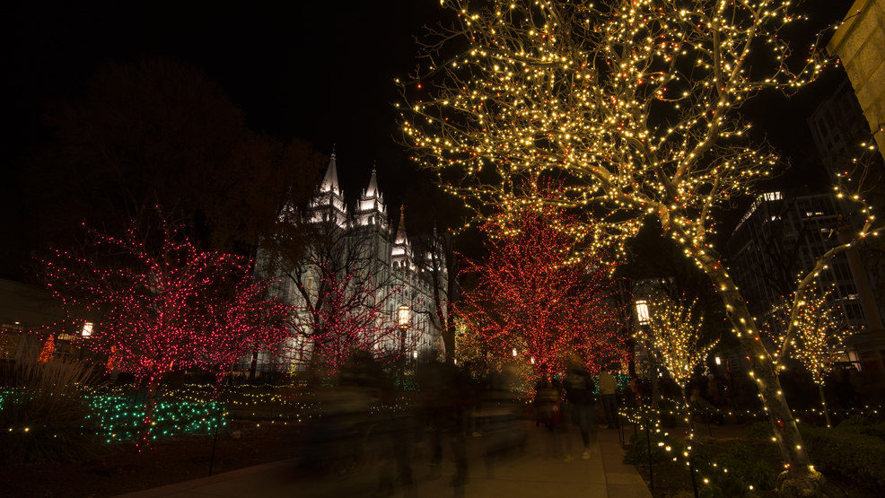 Christmas lights at Temple Square will turn on tonight KUTV