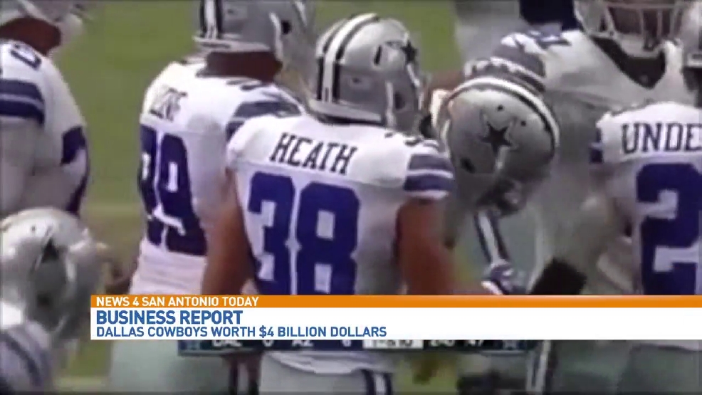 Dallas Cowboys named most valuable pro sports team