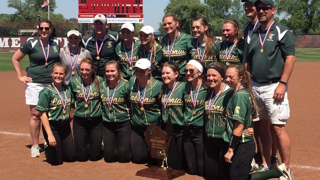 Laconia three-peats, pushes winning streak to 61 games