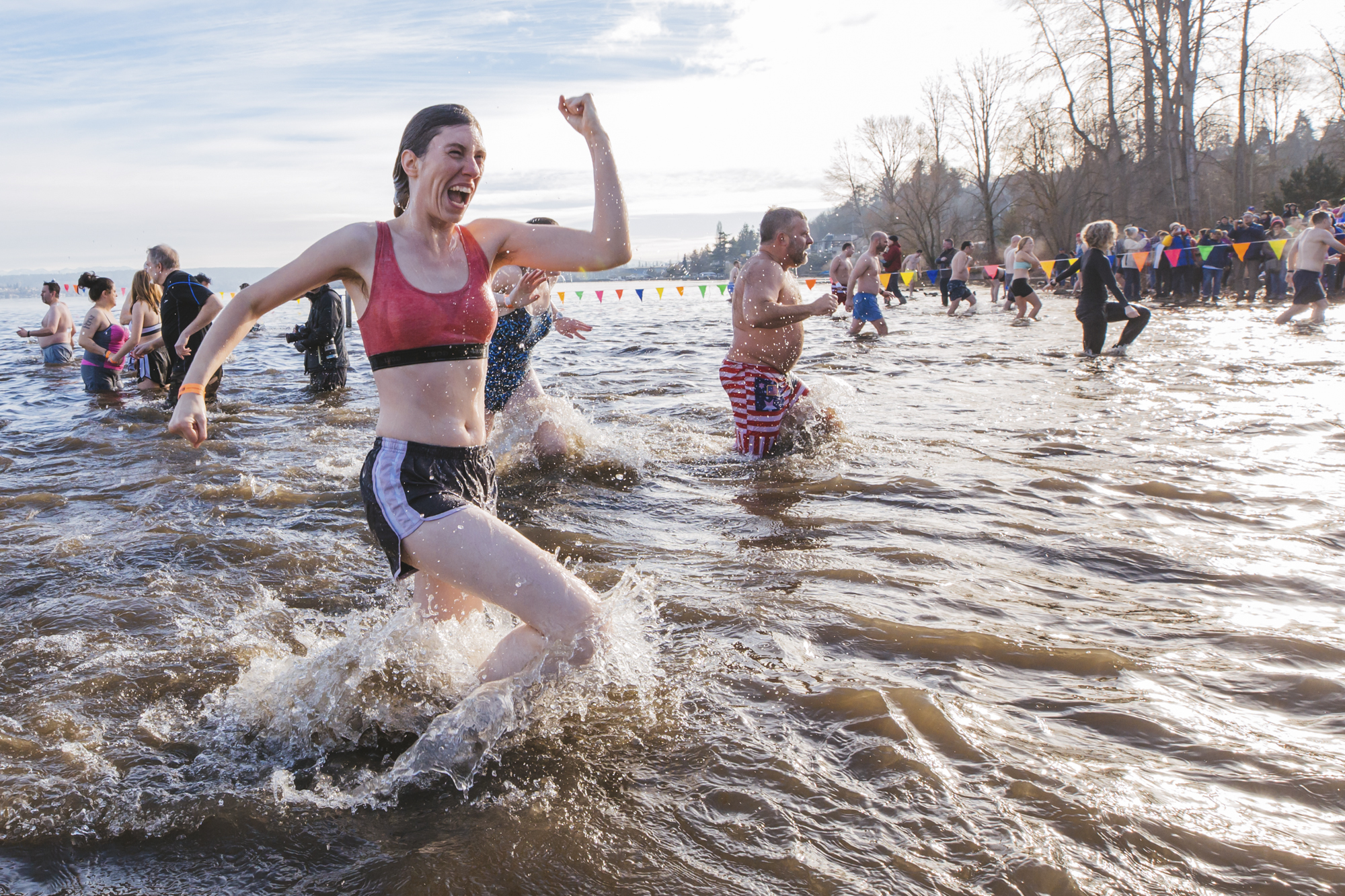 Photos Thousands take Seattle's annual Polar Bear Plunge Seattle Refined