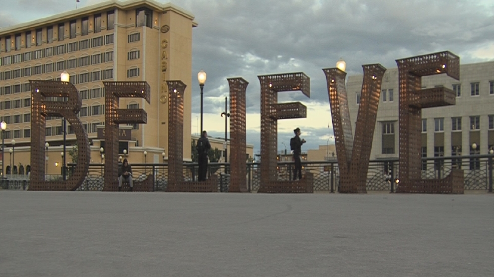 Reno’s BELIEVE sculpture moved to new home, lit up | KRNV