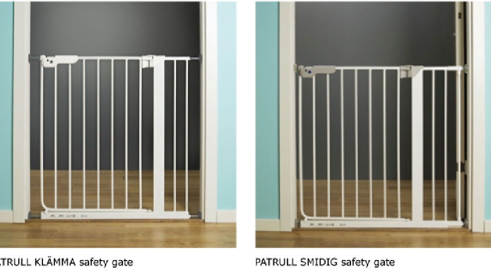 slimline safety gate
