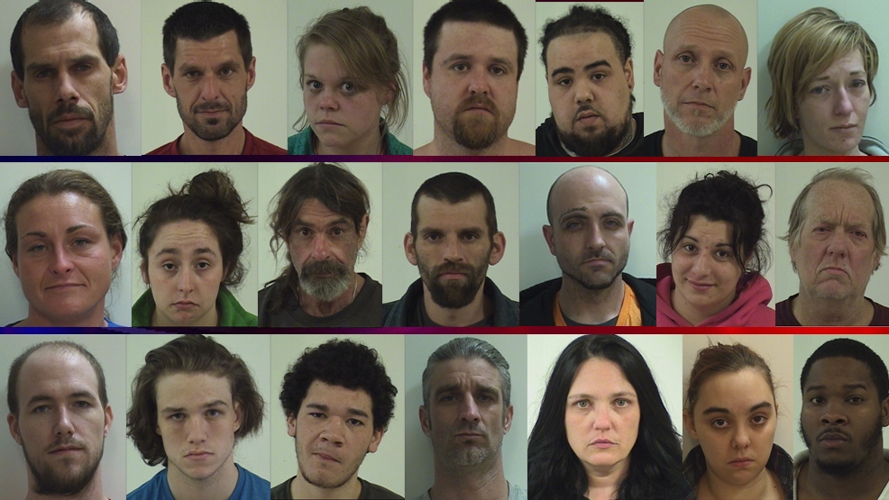 Drug roundup results in 21 arrests in and around Quincy KHQA