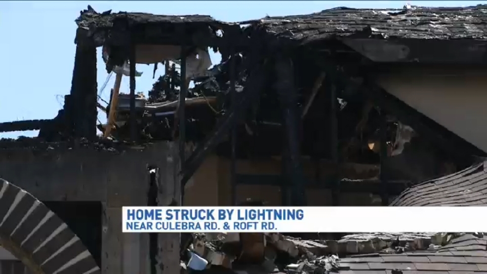 Home Struck by Lightning WOAI