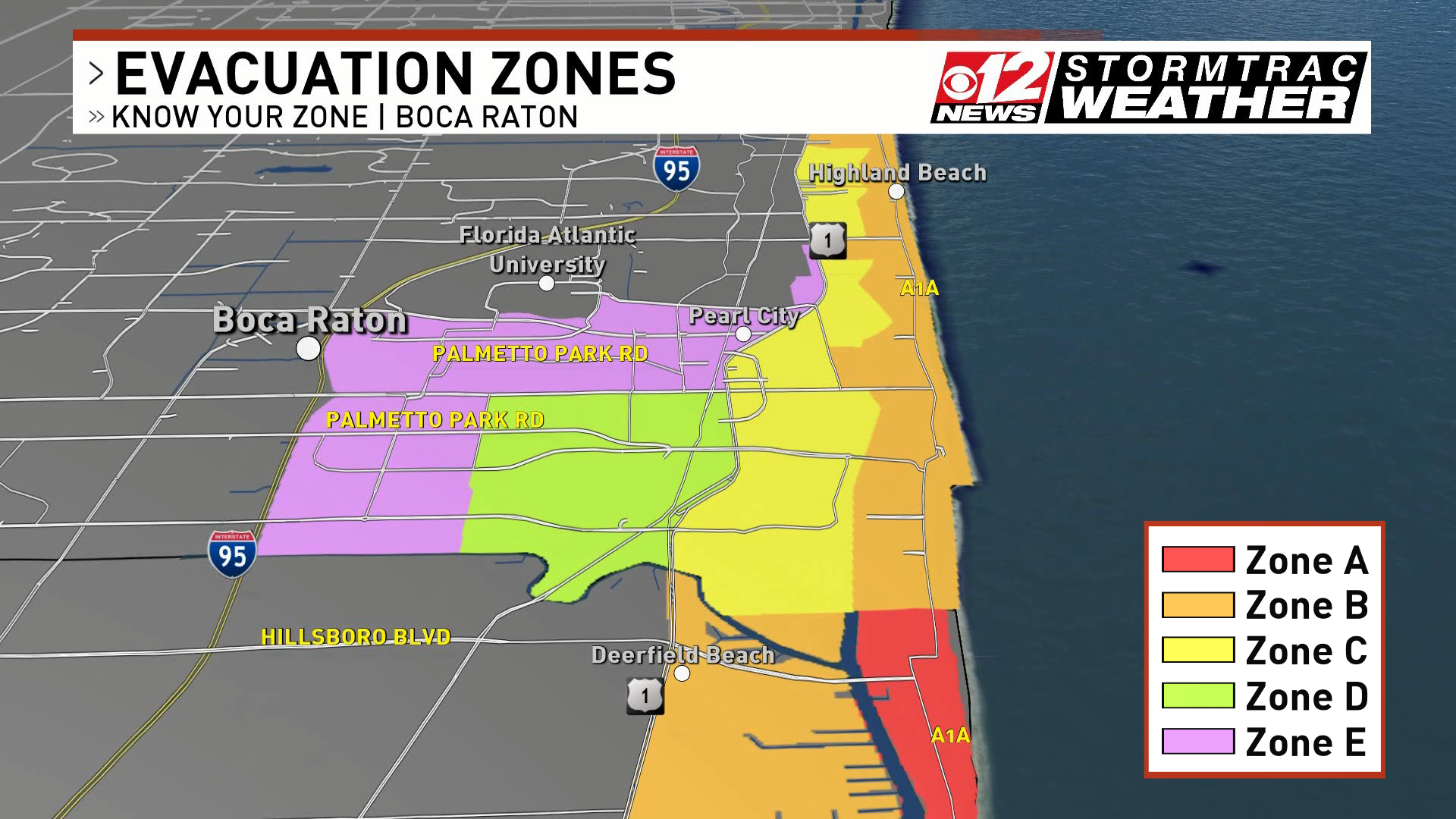 Hurricane Preparedness Week: Evacuation Zones | WTVX