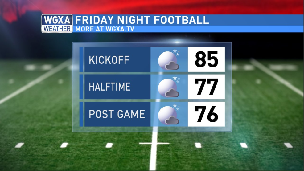 Friday Night Football First and Ten Forecast WGXA